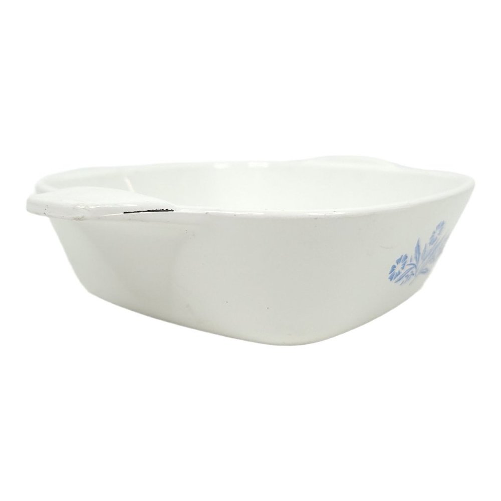 Vintage Corning Ware P-41 Blue Cornflower White Petite Pan 1 3/4 Cup - Picture 7 of 11